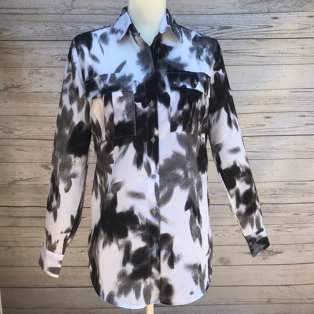 Banana Republic Dillon floral, button down shirt